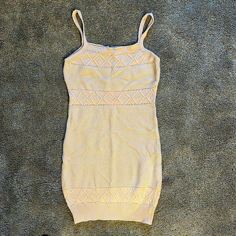 Knitted mini dress